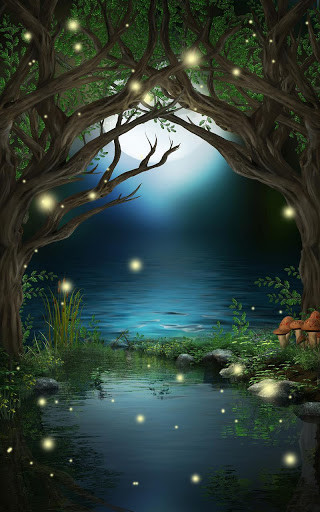 Fireflies Live Wallpaper for Android