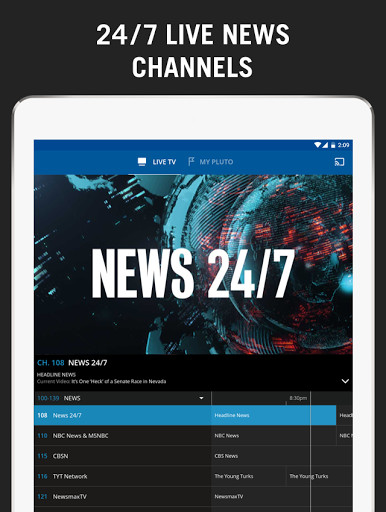 Pluto TV: TV for the Internet para Android - Descargar Gratis