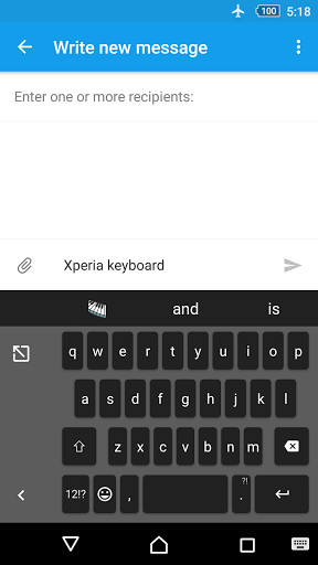 Teclado Xperia™ para Android - Descargar