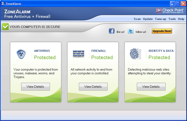 zonealarm pro antivirus and firewall