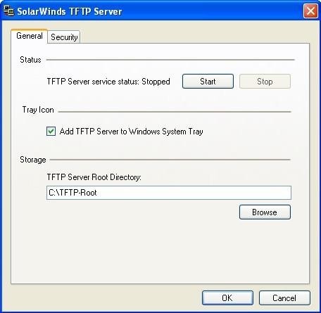 solarwinds tftp server 8.2