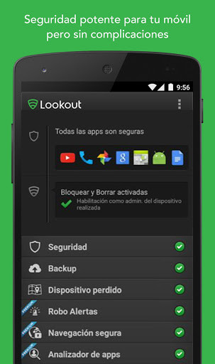 Lookout Seguridad y Antivirus para Android - Descargar Gratis