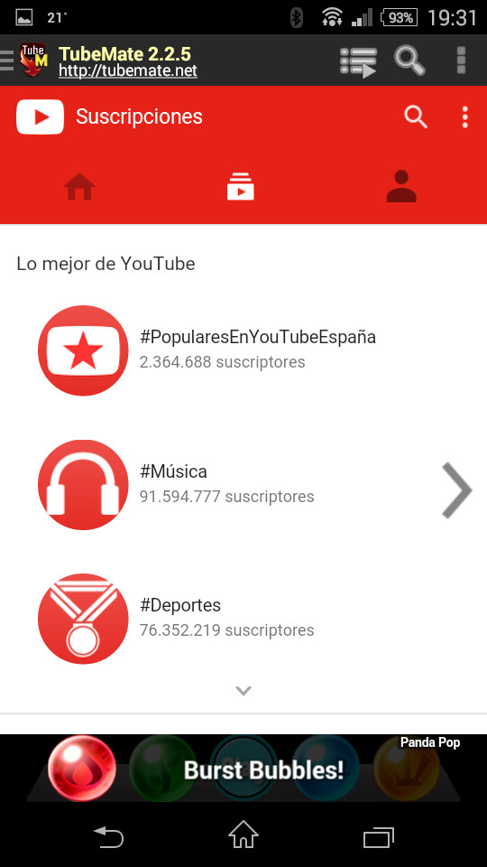 TubeMate YouTube Downloader para Android - Descargar Gratis