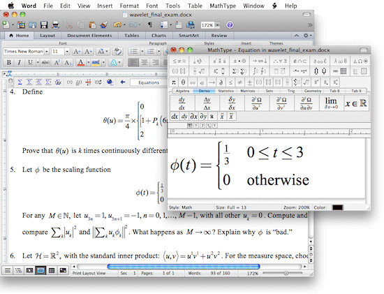 Mathtype word. Редактор формул Math. MATHTYPE 6.Х. MATHTYPE для Mac.