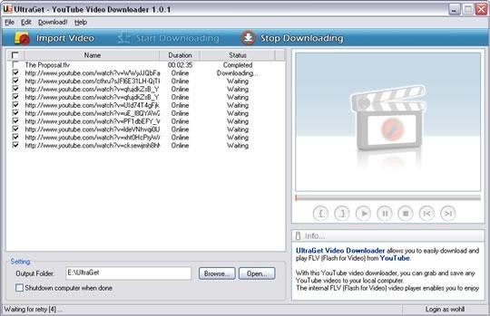 ultraget video downloader