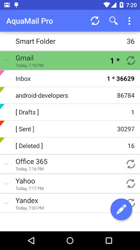 Aqua Mail - email app
