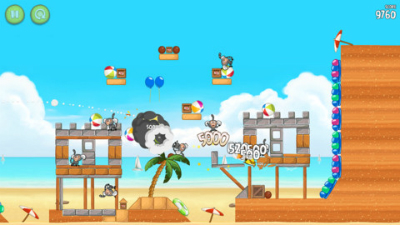 Captura de Angry Birds Rio para iOS