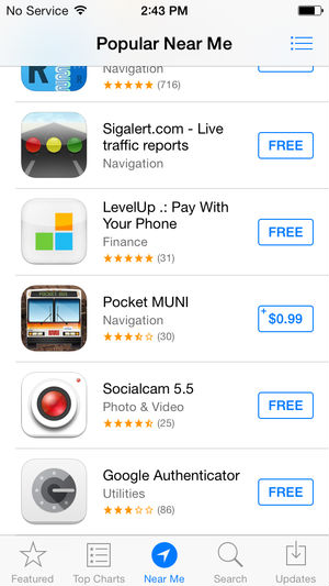 Apps populares para App Store
