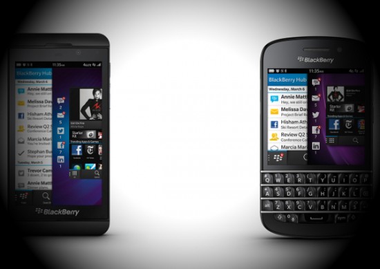 Blackberry BBZ10 y Blackberry BBQ10