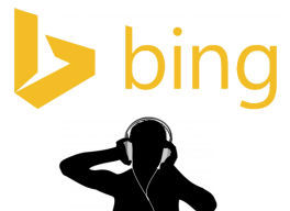 Buscar vídeos musicales en Bing en milbits