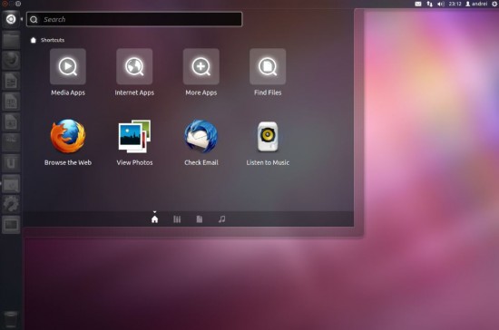 Interfaz de Ubuntu