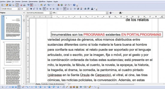 Editando un PDF