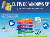 El fin de Windows XP - Infografía en milbits