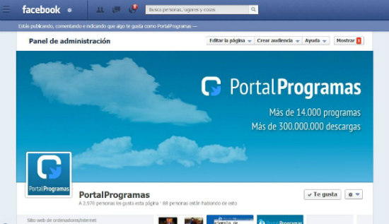 Portalprogramas en Facebook