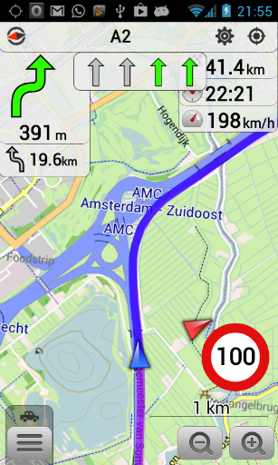 Organizar rutas de carretera con apps de Android