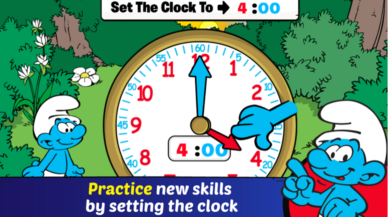 Telling Time with the Smurfs