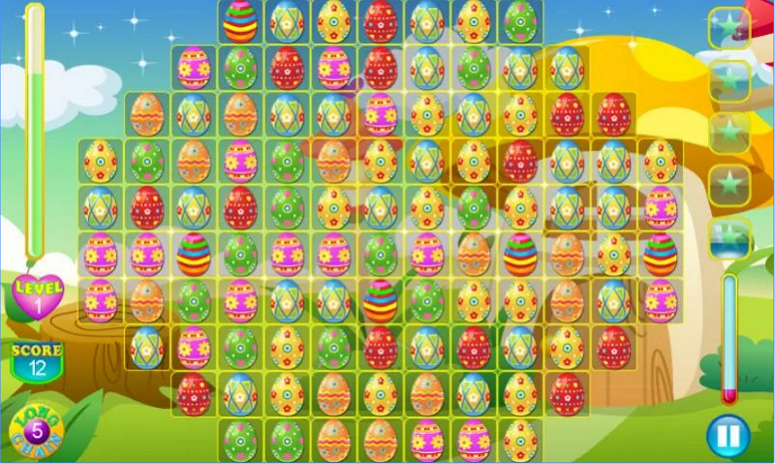 Swipe Easter Eggs