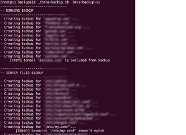 Cómo hacer backups de un servidor Linux en milbits